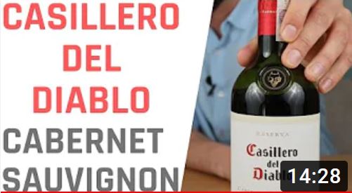 Wino Casillero del Diablo Cabernet Sauvignon (2019) - moje opinie o tym czerwonym klasyku